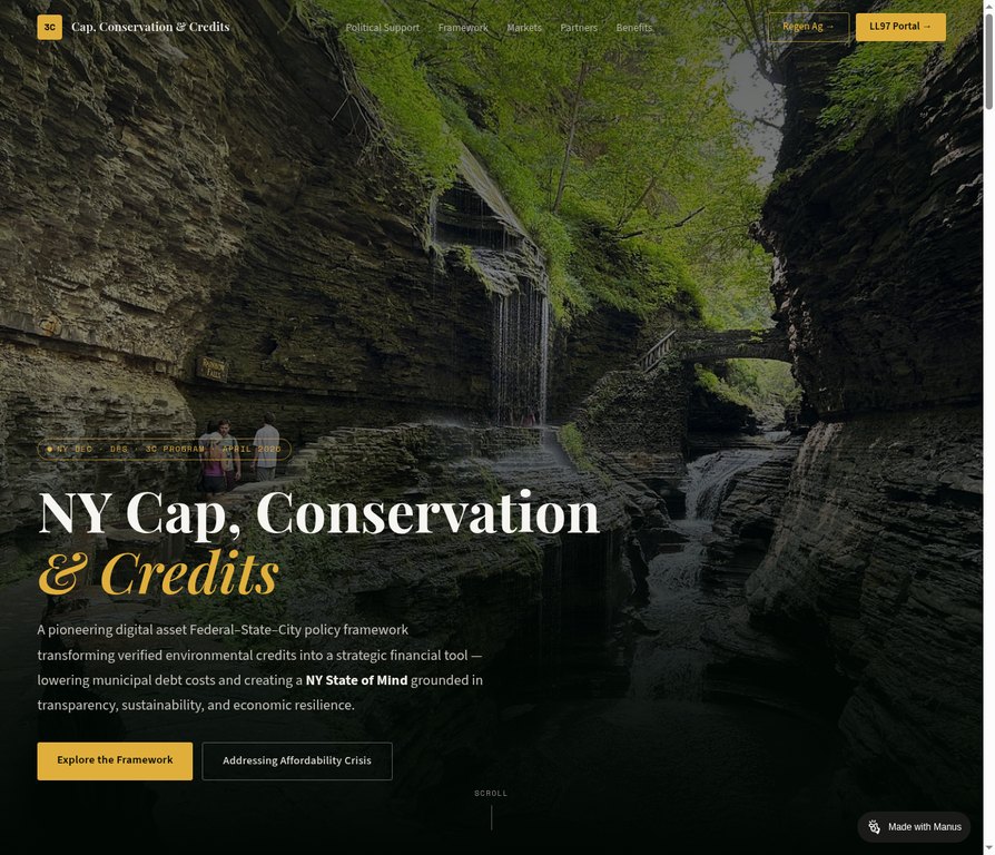 NY Cap, Conservation & Credits Program Site